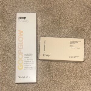 Goop - Shampoo and Exfoliating Bar Soap Set - nwt